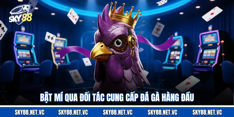 Bật mí qua đối tác cung cấp đá gà hàng đầu