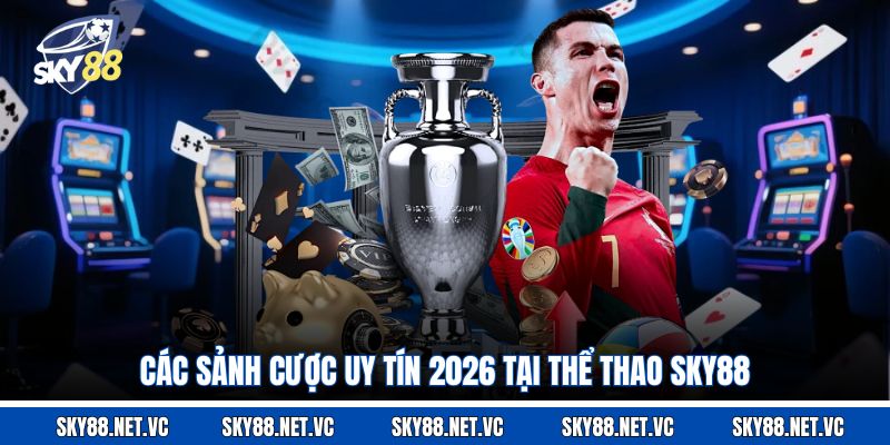 Các sảnh cược uy tín 2026 tại thể thao Sky88