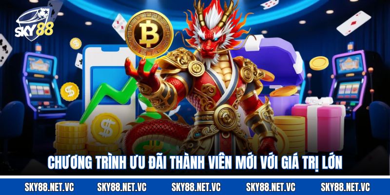 Chương trình ưu đãi thành viên mới với giá trị lớn