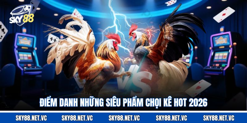 Điểm danh những siêu phẩm chọi kê hot 2026