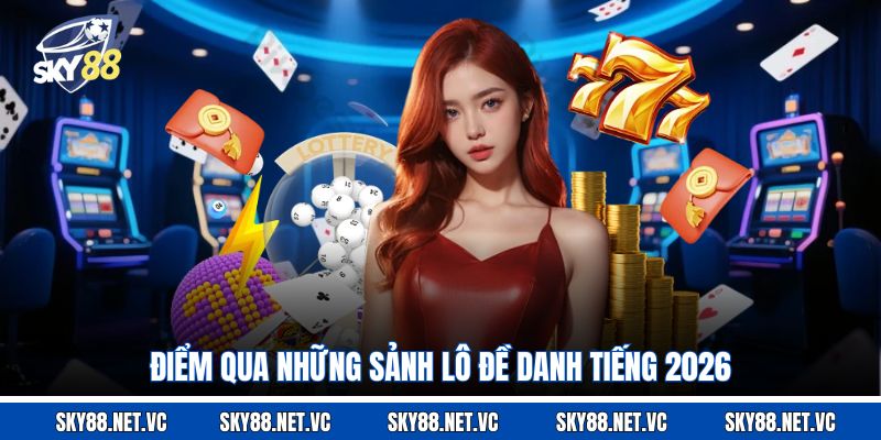 Điểm qua những sảnh lô đề danh tiếng 2026