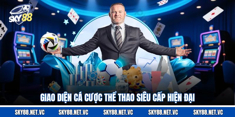 Giao diện cá cược thể thao siêu cấp hiện đại 