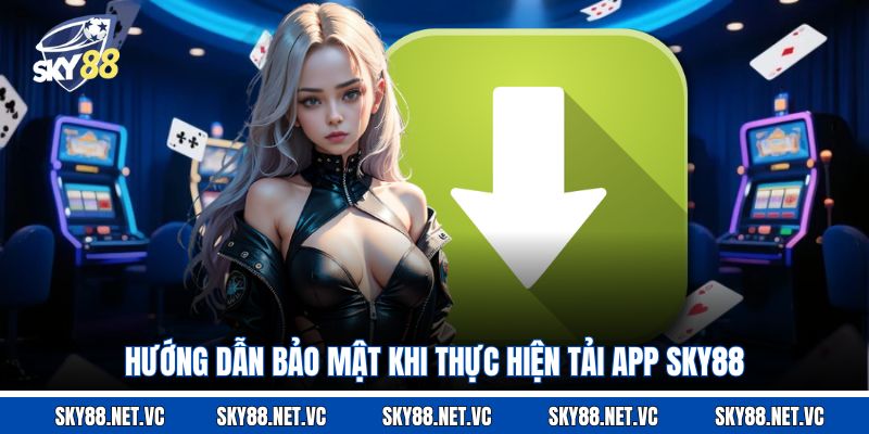 Hướng dẫn bảo mật khi thực hiện tải app Sky88