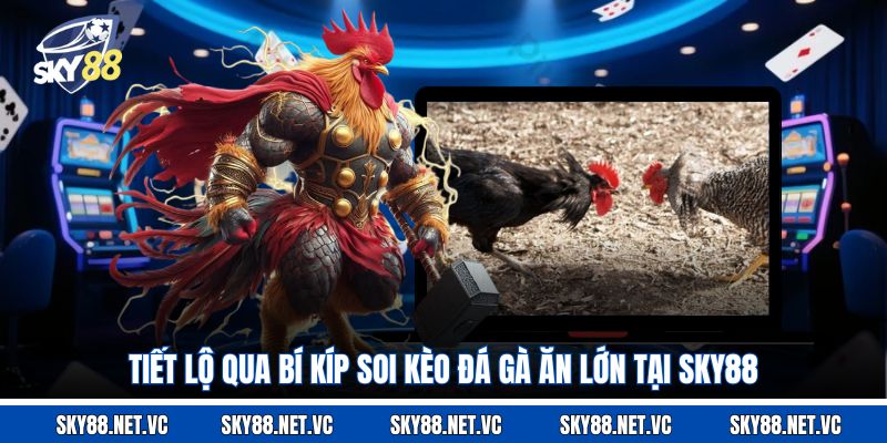 Tiết lộ qua bí kíp soi kèo đá gà ăn lớn tại Sky88